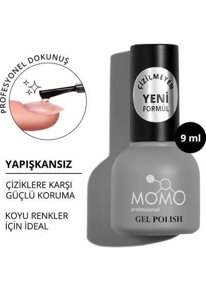 Kalıcı Oje Crystal Top Coat Çok Renkli 9 ml Yapışkansız ve Sararma Yapmaz