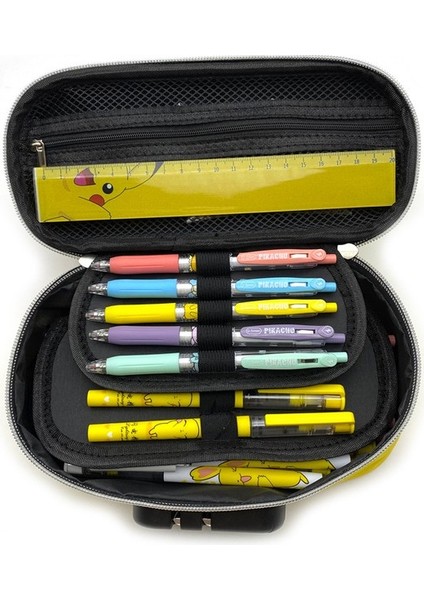 Karikatür Şifreli Kilit Kalem Kutusu Büyük Kapasiteli Karikatür Anime Kalem Kutusu (Yurt Dışından) fiyatları