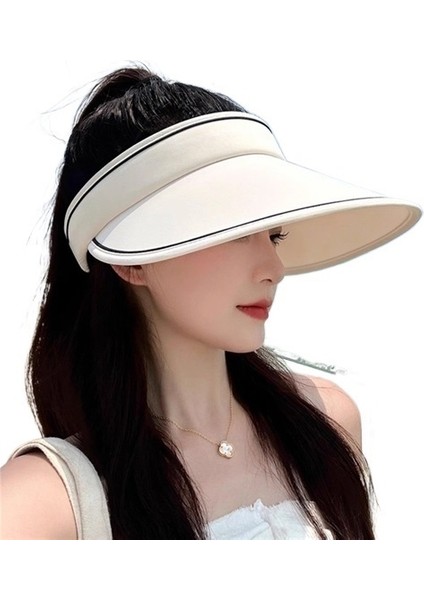 Kadınlar Için Uv Korumalı Yeni Yaz Güneş Şapkası, Seyahat Için Içi Boş Üst Güneş Şapkası, Açık Havada Büyük Siperlikli Güneş Şapkası (Yurt Dışından) fiyatları