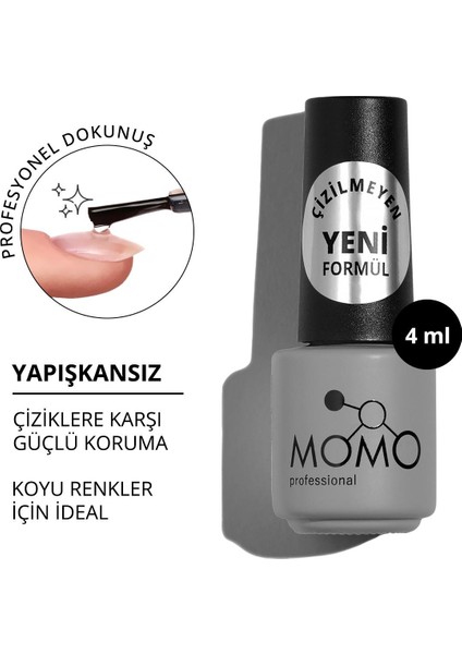 Kalıcı Oje Crystal Top Coat 4 ml Tüm Tırnak Tipleri için Çizilmelere Karşı Koruma fiyatları