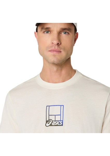 Court Core Graphic Tee Erkek Beyaz 2041A355-200 fırsatları