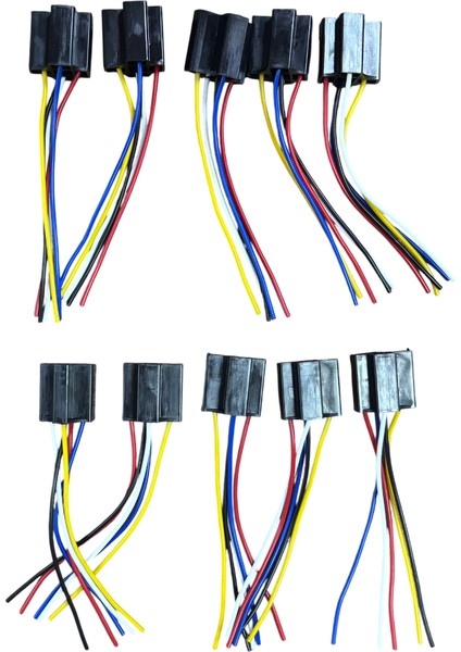 Mini Röle Soketi 5 Fişli 10 Adet Fiyatı