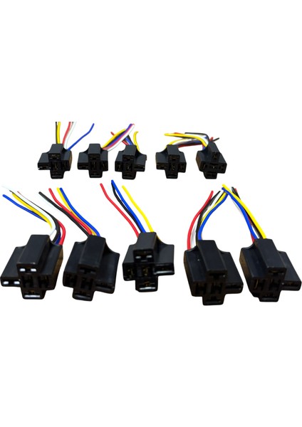 Mini Röle Soketi 5 Fişli 10 Adet Fiyatı fiyatları