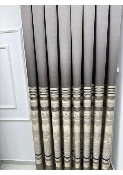 Nivemeshome Urla V-5302 Toprak 1/3 Sık Pileli Fon Perde Apm fiyatları