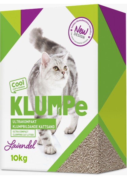 Lavantalı Doğal Topaklaşan Kedi Kumu 10 kg