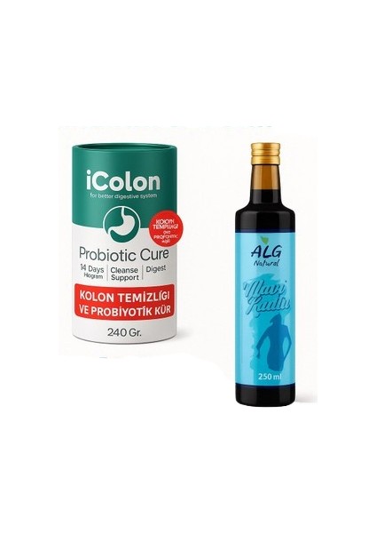 Probiyotik Kür + Mavi Kadın Detoks Suyu Seti