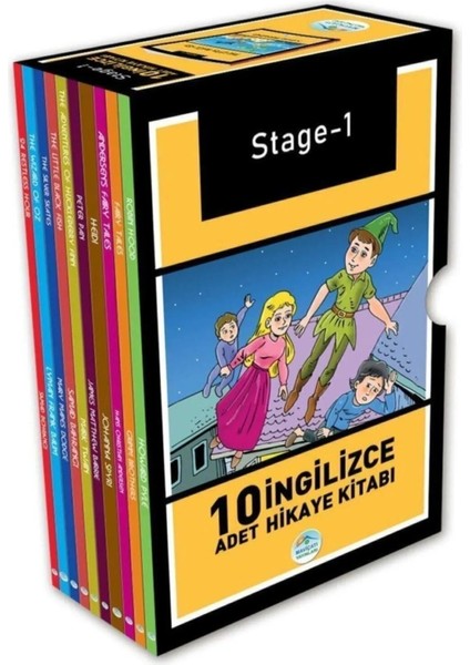 Stage - 1 Ingilizce Hikaye Kitap Seti 10 Adet - Lyman Frank Baum fiyatları