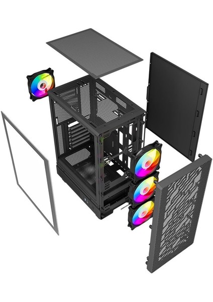 Şafak-Gaming Pc Ddr5 -Rtx 5060 8gb – Intel I5 14400F – 32GB -64GB Ddr5 Ram – 1 Tb M.2 SSD - Sıvı Sogutmalı - Windows 11 Pro Masaüstü Bilgisayar modelleri