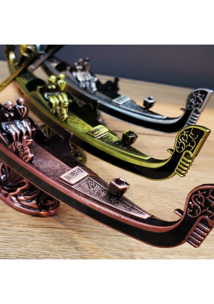 Metal Dekoratif Venedik Kayık modelleri