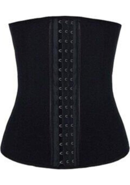 Kadın Siyah Agraflı Bel Korse