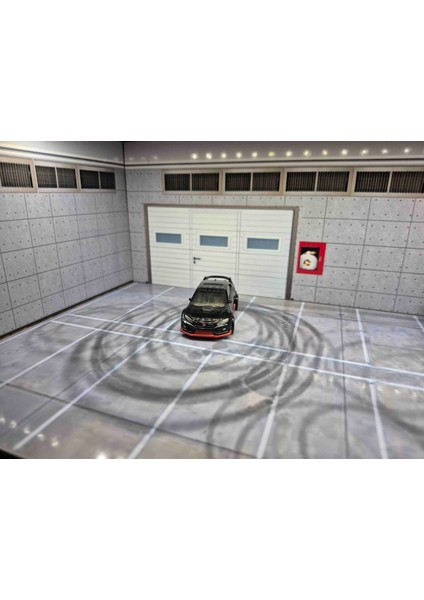 20 Araçlık Hotwheels Diorama Garaj 1 modelleri