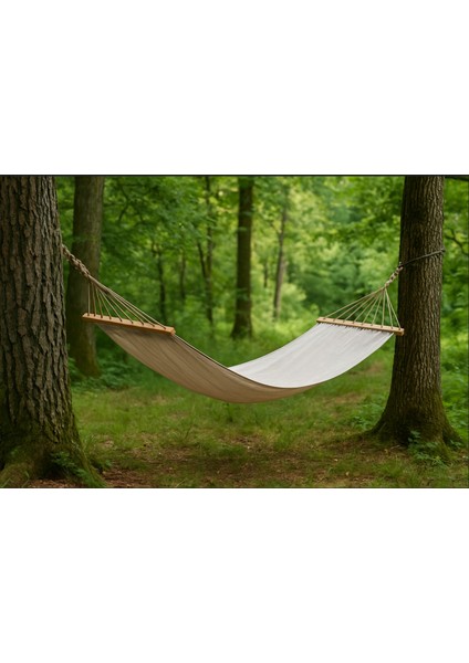 Tek Kişilik Kumaş Hamak Dayanıklı Yıkanabilir Bahçe Hamağı 95X180 cm indirimleri