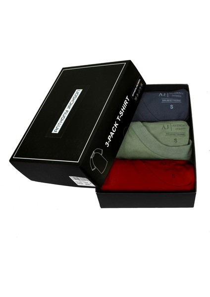 3'lü Kutu Premium Erkek Tişört Starlight indirimleri