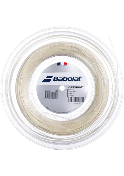 Babolat Addixion+ 200M Unisex Beyaz Kordaj Rulo