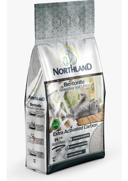 10 Lt Karbonlu Doğal Bentonit Kedi Kumu fiyatları