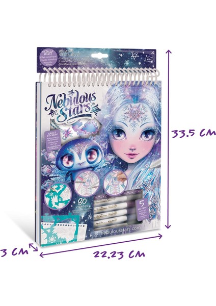 Nebulous Stars Iceana Boyama Kitabı (60 Sayfa) ve 5 Adet Metalik Renk Boya Seti fiyatları