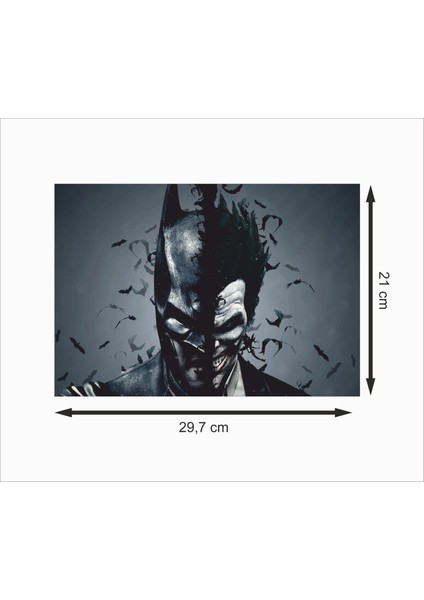 Batman ve Joker Dekoratif Ahşap Poster fiyatları