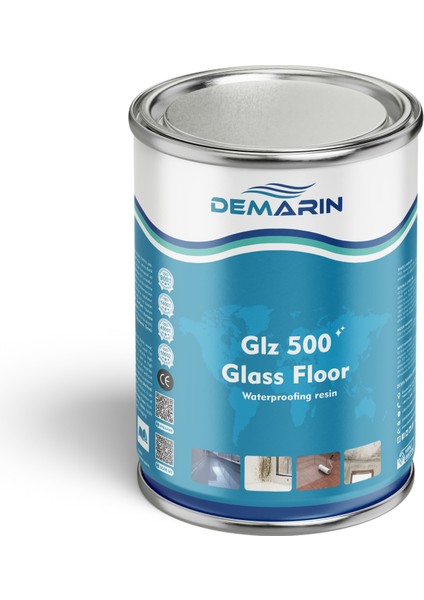 Glz 500 Glass Floor Şeffaf Su Yalıtım Boyası