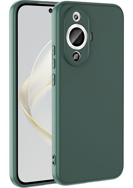 Soft Serisi Huawei Nova 12S Koyu Yeşil Kapak
