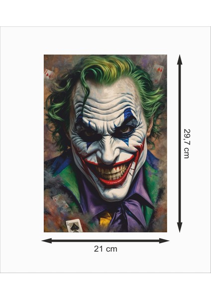 Joker 3 Dekoratif Retro Ahşap Poster fiyatları