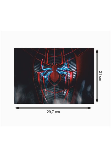 Örümcek Adam Elektro Manyetik Kostüm Dekoratif Ahşap Poster fiyatları