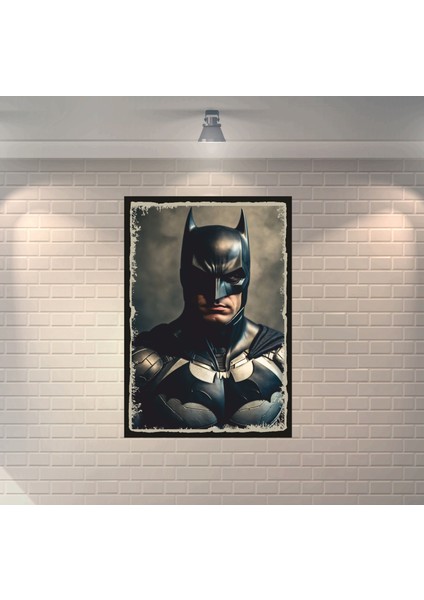 Batman 2 Dekoratif Retro Ahşap Poster