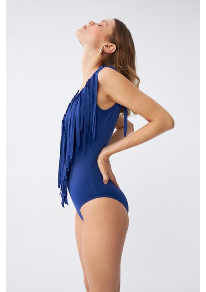 Kadın Püsküllü Mayo Saks 34024 indirimleri