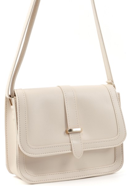 Krem SHK127 Suni Deri Iç Fermuar Cepli Çıtçıt Kapamalı El,kol ve Omuz Çantası U:17 E:22 G:7 cm fiyatları