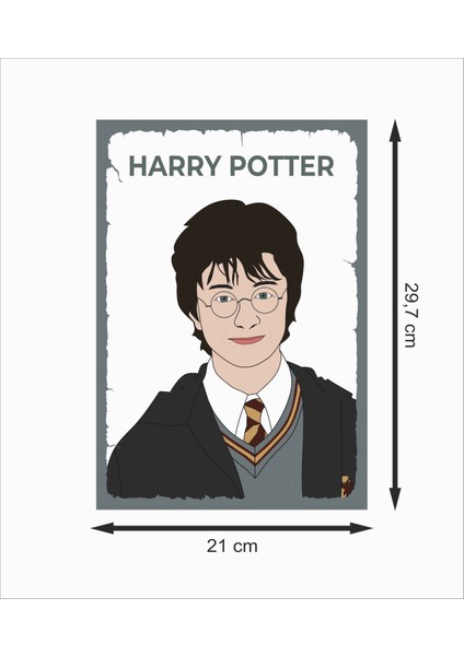 Harry Potter 3 Dekoratif Retro Ahşap Poster fiyatları