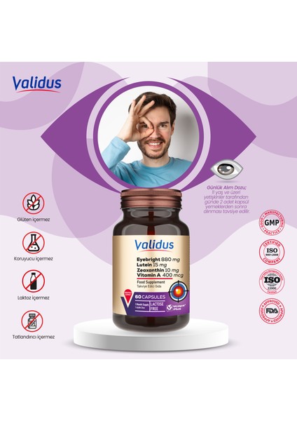 Eye Set - Lutein - Eyebrigth - Omega 3 - Selenium fırsatları