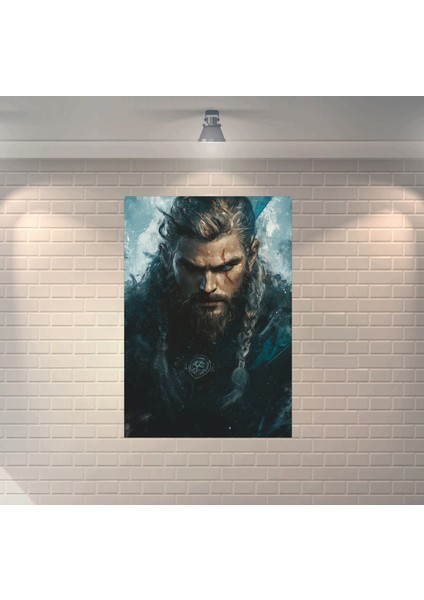 Thor 1 Dekoratif Retro Ahşap Poster