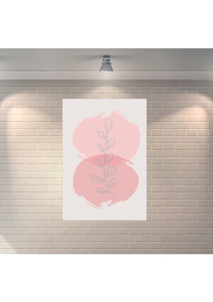 Minimalist Bohem 2 Dekoratif Retro Ahşap Poster