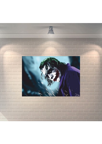 Joker 1 Dekoratif Ahşap Poster