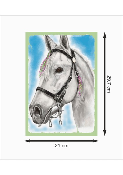 At 1 Dekoratif Ahşap Poster fiyatları