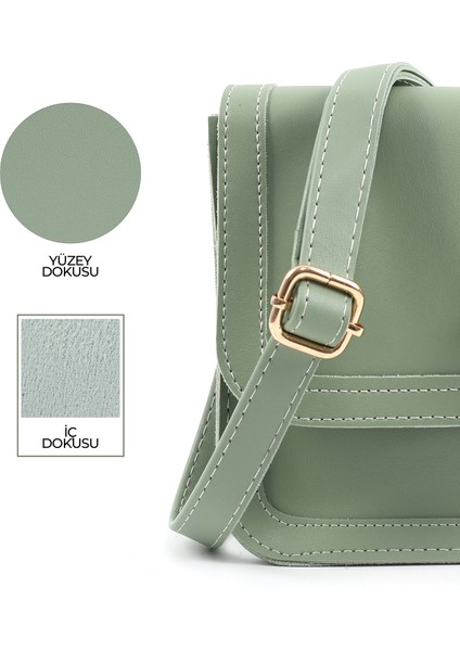 Mint Yeşil SHK127 Suni Deri Iç Fermuar Cepli Çıtçıt Kapamalı El,kol ve Omuz Çantası U:17 E:22 G:7 cm indirimleri