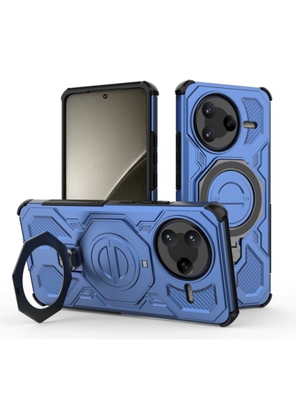 Xiaomi Poco F7 Pro Manyetik Telefon Kılıfı, Askeri Düşme Korumalı Magsafe Telefon Kılıfı Kapağı Xiaomi Poco F7 Pro (Yurt Dışından)