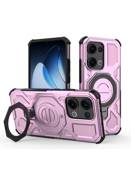Oppo Reno 13 Manyetik Telefon Kılıfı, Askeri Düşme Korumalı Magsafe Telefon Kılıfı Kapağı Oppo Reno 13 (Yurt Dışından)