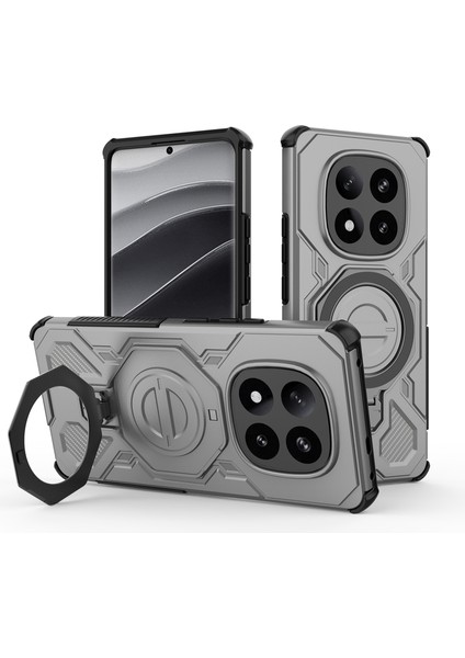 Xiaomi Redmi Note 14 Pro 5g Manyetik Telefon Kılıfı, Askeri Düşme Korumalı Magsafe Telefon Kılıfı Kapağı Xiaomi Redmi Note 14 Pro 5g (Yurt Dışından)