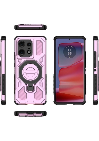 Motorola Edge 50 Pro Manyetik Telefon Kılıfı, Askeri Düşme Korumalı Magsafe Telefon Kılıfı Kapağı Motorola Edge 50 Pro (Yurt Dışından) modelleri