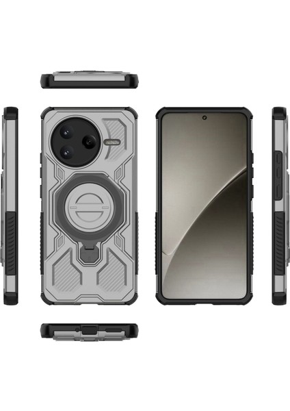 Xiaomi Redmi K80 Manyetik Telefon Kılıfı, Askeri Düşme Korumalı Magsafe Telefon Kılıfı Kapağı Xiaomi Redmi K80 (Yurt Dışından) fiyatları