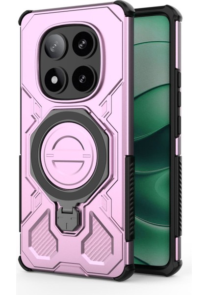 Xiaomi Redmi Note 14 Pro 5G Manyetik Telefon Kılıfı, Askeri Düşme Korumalı MagSafe Telefon Kılıfı Kapağı Xiaomi Redmi Note 14 Pro 5G (Yurt Dışından) modelleri