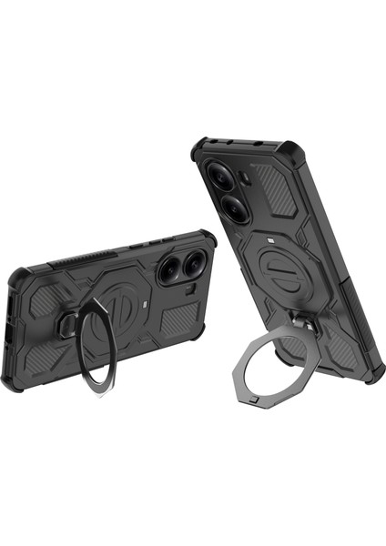 Xiaomi Poco X7 Pro Manyetik Telefon Kılıfı, Askeri Düşme Korumalı Magsafe Telefon Kılıfı Kapağı Xiaomi Poco X7 Pro (Yurt Dışından) modelleri