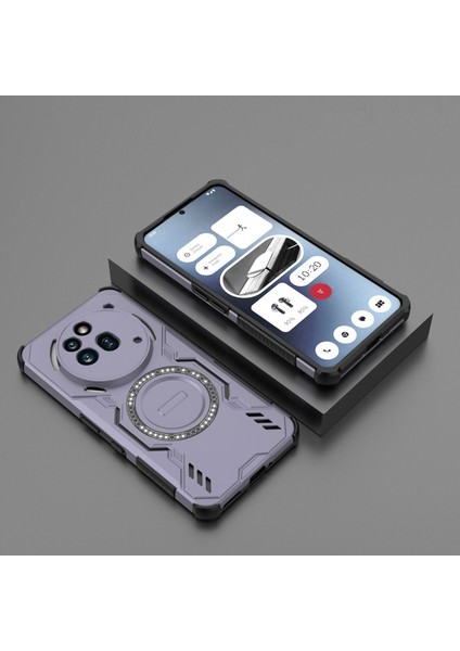 Nothing Phone 3A Pro Manyetik Telefon Kılıfı, Güçlü Manyetik Isı Dağıtıcı Telefon Kılıfı Kapağı Nothing Phone 3A Pro (Yurt Dışından)