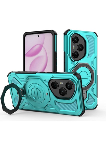 Huawei Honor 200 Lite Manyetik Telefon Kılıfı, Askeri Düşme Korumalı Magsafe Telefon Kılıfı Kapağı Huawei Honor 200 Lite (Yurt Dışından)