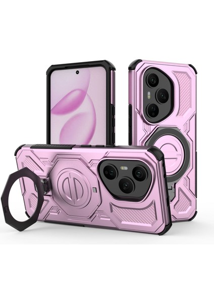 Huawei Honor 200 Lite Manyetik Telefon Kılıfı, Askeri Düşme Korumalı Magsafe Telefon Kılıfı Kapağı Huawei Honor 200 Lite (Yurt Dışından)