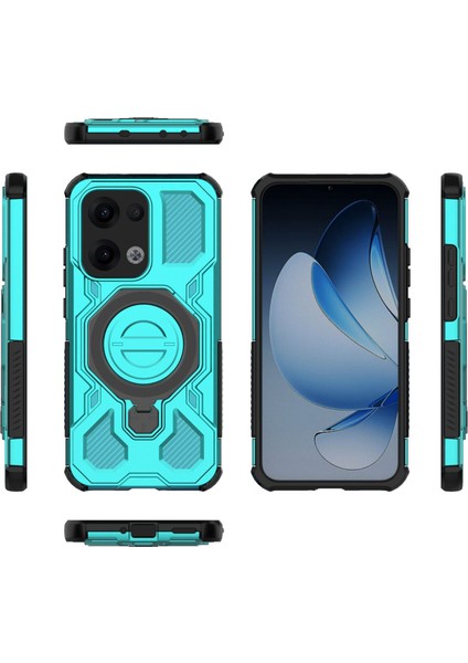 Oppo Reno 13 Pro Manyetik Telefon Kılıfı, Askeri Düşme Korumalı Magsafe Telefon Kılıfı Kapağı Oppo Reno 13 Pro (Yurt Dışından) fiyatları