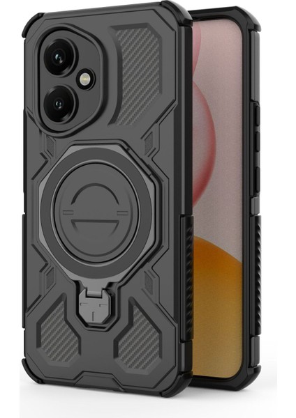 Huawei Honor 400 Manyetik Telefon Kılıfı, Askeri Düşme Korumalı Magsafe Telefon Kılıfı Kapağı Huawei Honor 400 (Yurt Dışından)