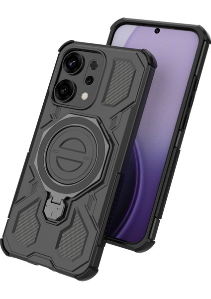 Oppo Reno 14 Manyetik Telefon Kılıfı, Askeri Düşme Korumalı Magsafe Telefon Kılıfı Kapağı Oppo Reno 14 (Yurt Dışından) fiyatları