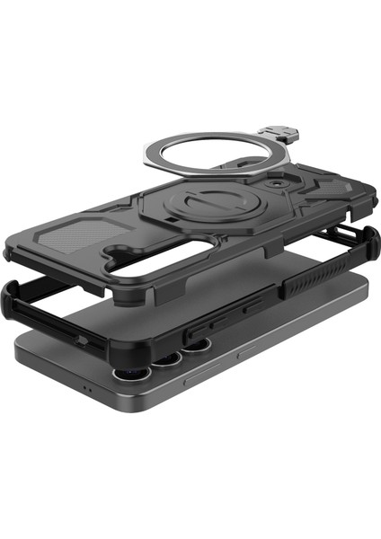 Samsung Galaxy S25 Plus Manyetik Telefon Kılıfı, Askeri Düşme Korumalı Magsafe Telefon Kılıfı Kapağı Samsung Galaxy S25 Plus (Yurt Dışından) modelleri