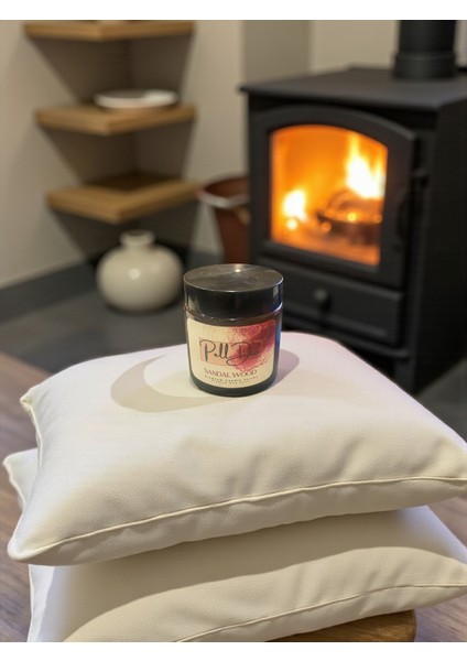 Sandalwood Aromaterapi Mum – Ahşap Fitil, Doğal Soya Mumu modelleri